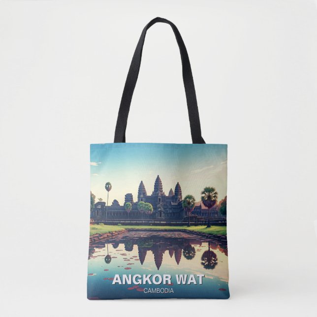 Angkor Wat Kambodscha Tasche (Vorderseite)