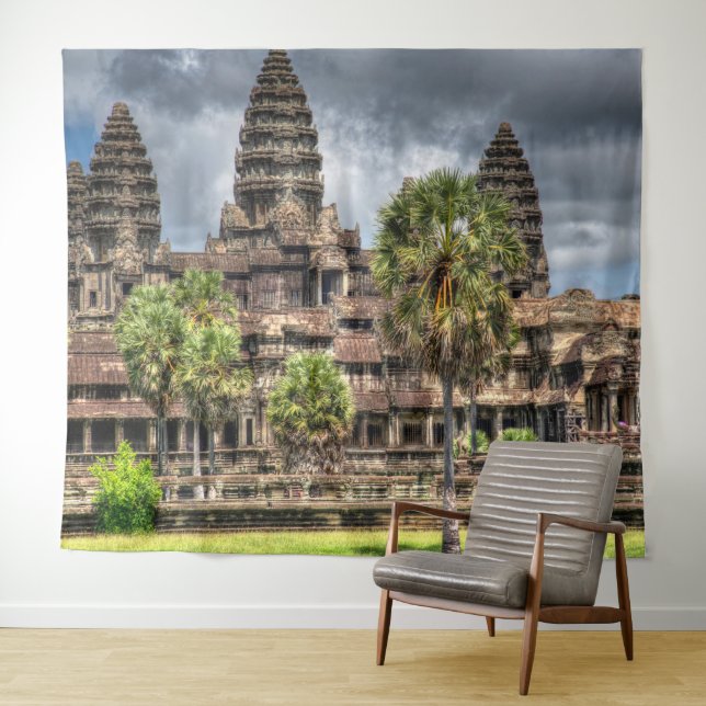 Angkor Wat Kambodscha Wandteppich (Beispiel (Horizontal))