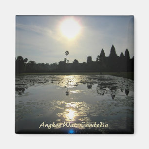 Angkor Wat Morgen-Magnet Magnet