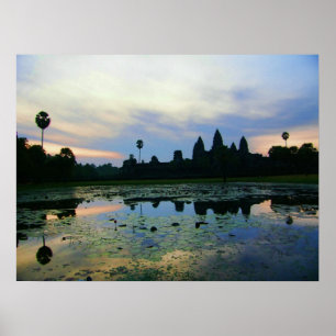 Angkor Wat Morning, Poster von Kambodscha