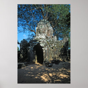 Angkor wat, Ta som temple - Kambodscha, Asien Poster