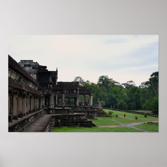 Angkor Wat Temple, Kambodscha - Reisefotografie Poster (Vorne)