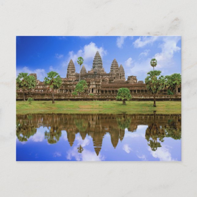 Angkor Wat Temple | Kampuchea, Kambodscha Postkarte (Vorderseite)