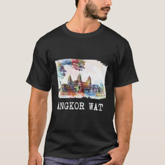 Angkor Wat Tshirt Cambodge Tee - shirt Vishnu Hind