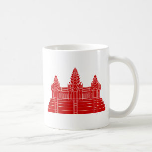 Angkor Wat Ver.2.0. Khmer Temple Kaffeetasse