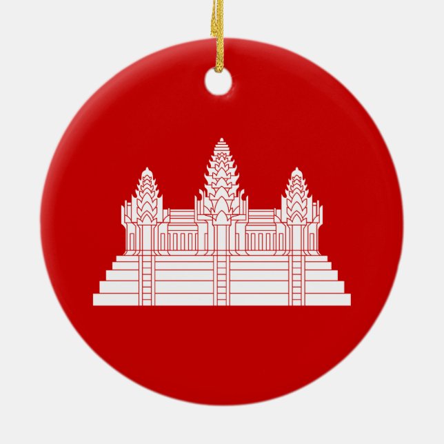Angkor Wat Ver.2.0. Khmer Temple Keramikornament (Hinten)