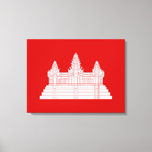 Angkor Wat Ver.2.0. Khmer Temple Leinwanddruck