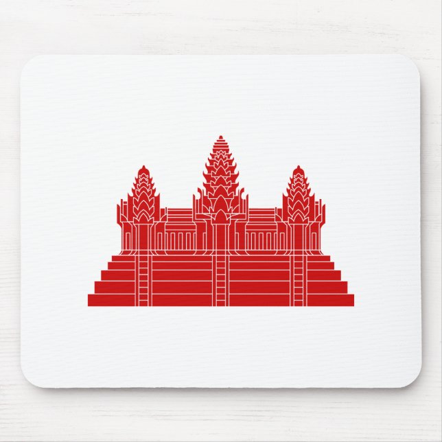 Angkor Wat Ver.2.0. Khmer Temple Mousepad (Vorne)