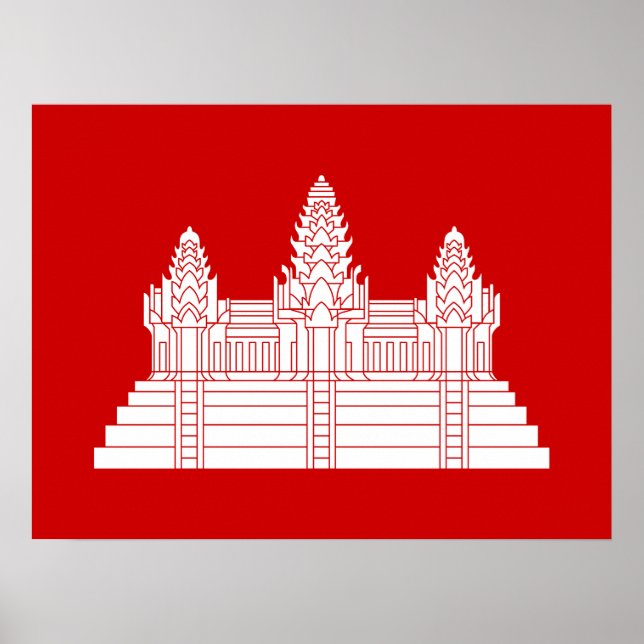 Angkor Wat Ver.2.0. Khmer Temple Poster (Vorne)