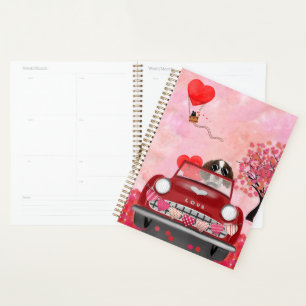 Anglais Springer Spaniel Car Hearts Valentine's