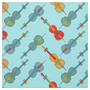 Angled Cellos Stoff