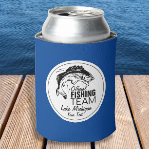 Angler Bierkühler Ihr See Name Dosenkühler