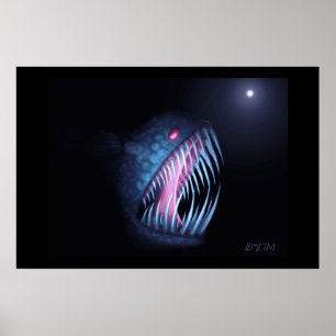 Angler-Fische Poster