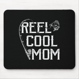 Angler-Geschenk Rolle Coole Mutter Fischer Preis L Mousepad