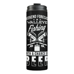 Angler Gift Walleye Fish Thermosbecher