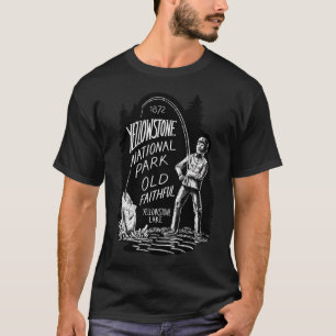 Angler im Yellowstone-Nationalpark T-Shirt