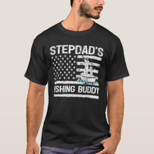 Angler-Kumpel des Stiefvaters eines Mannes Angelsp T-Shirt