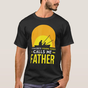 Angler Kumpel nennt mich Vater Trip Fisher Freund T-Shirt