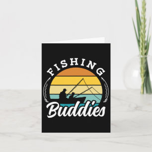 Angler-Kumpels Buddy Fisher Fischer Karte