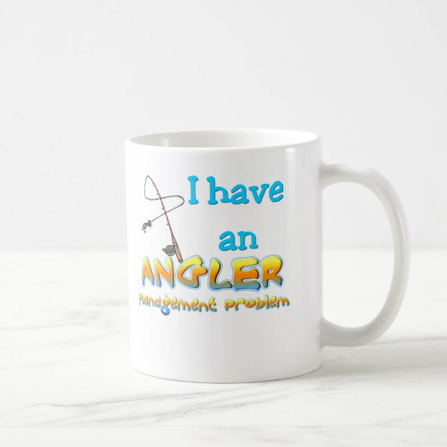 Angler-Management-Problem-T - Shirts und Geschenke Kaffeetasse (Rechts)