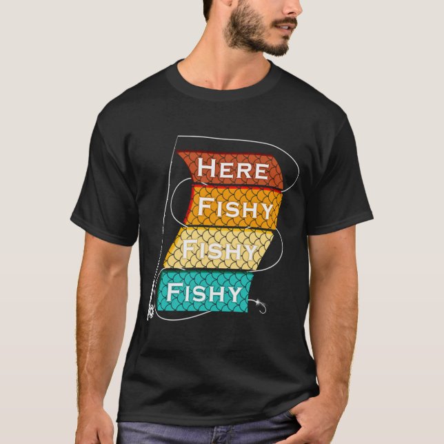 Angler Papa T-Shirt (Vorderseite)