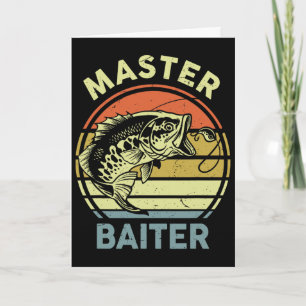 Angler-Shirt Vater Opa Meister-Angler Lustig Karte