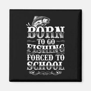 Angler-Shirts Jungen Lustige Angler-Grafik Kinder Magnet