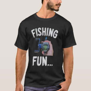 Angler Spaß Verhedderte Rolle Fischer Humor Angler T-Shirt