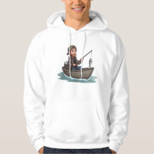 Angler-T-Shirt/Hoodie für Herren