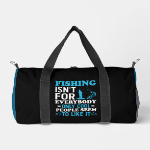 Angler-Thema Duffle Bag