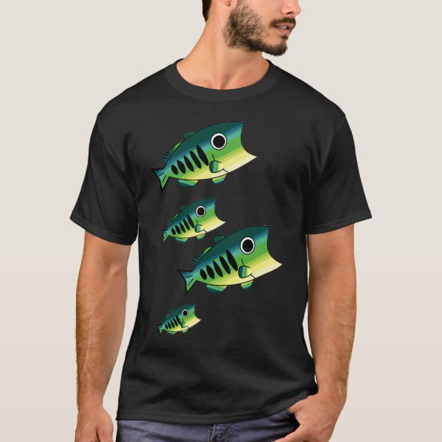 Angler Treffpunkt T-Shirt (Vorderseite)