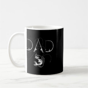 Angler-Vater Angel-Enthusiast Fischliebhaber Daddy Kaffeetasse