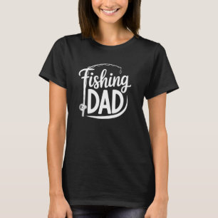 Angler-Vater Lustiger Fischer zum Vatertag 2025 T-Shirt