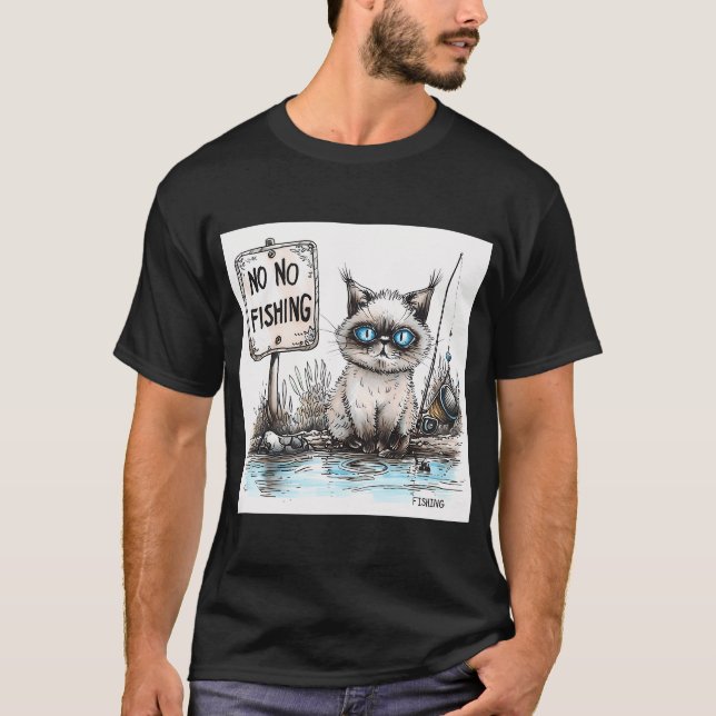 Angler-Vater T-Shirt (Vorderseite)