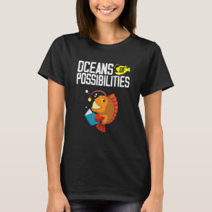 Anglerfisch Angler Fischliebhaber Angeln Ozean Tie T-Shirt