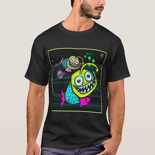 Anglerfisch T-Shirt (Vorderseite)