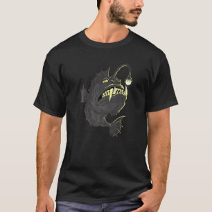 Anglerfisch Tiefseefisch T-Shirt