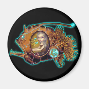 "Anglerfish-Unterseeboot-" Magnet