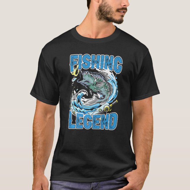 Anglerlegende T-Shirt (Vorderseite)
