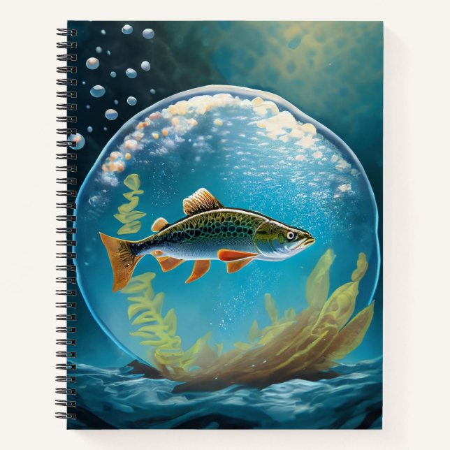 Angler's Journal: Ihr ultimativer Fischerbegleiter Notizbuch (Vorderseite)