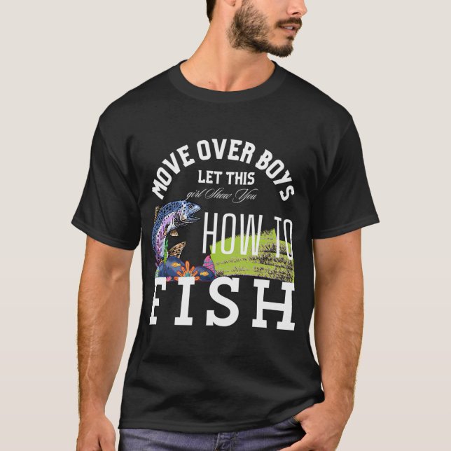 Anglerzitat T-Shirt (Vorderseite)