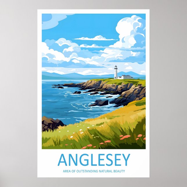Anglesey Impression sur toile Anglesey Mur (Devant)