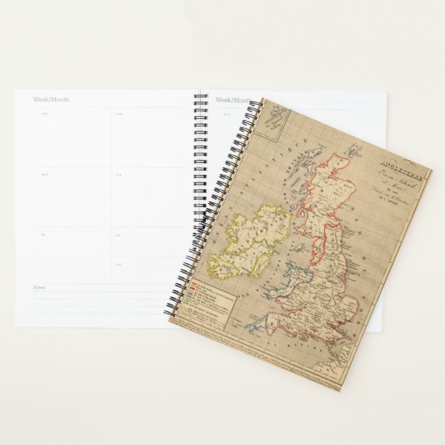 Angleterre, Ecosse, Irlande et Man en 1100 Planer (Anzeige)