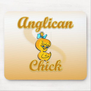Anglican Chick Mousepad
