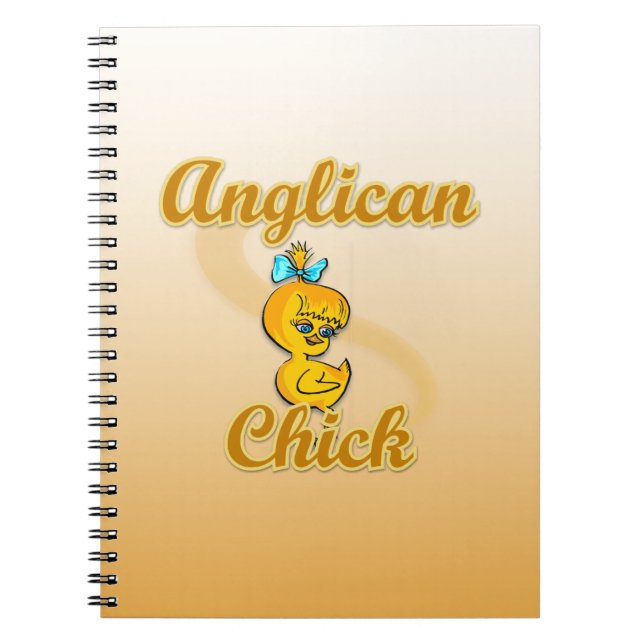Anglican Chick Notizblock (Vorderseite)