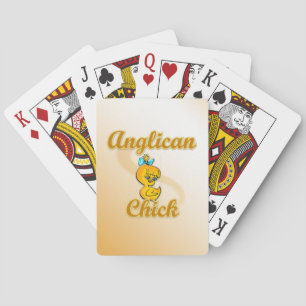 Anglican Chick Spielkarten