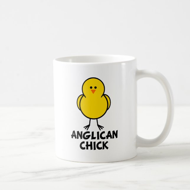 Anglikanisches Küken Kaffeetasse (Rechts)