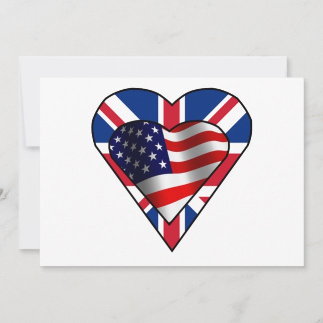 Anglo-amerikanische Einladung (Vorderseite)