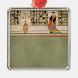 Anglo-Japanischer Wand-Entwurf, c.1860 (w/c u. Ornament Aus Metall