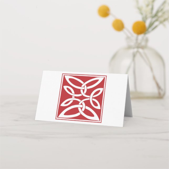 Anglo-Sachsen Knot Platzkarte (Vorderseite)